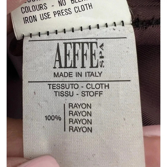 Alberta Ferretti Flared straight leg Leather Pants High waisted Retro Vintage 8 - Picture 7 of 8